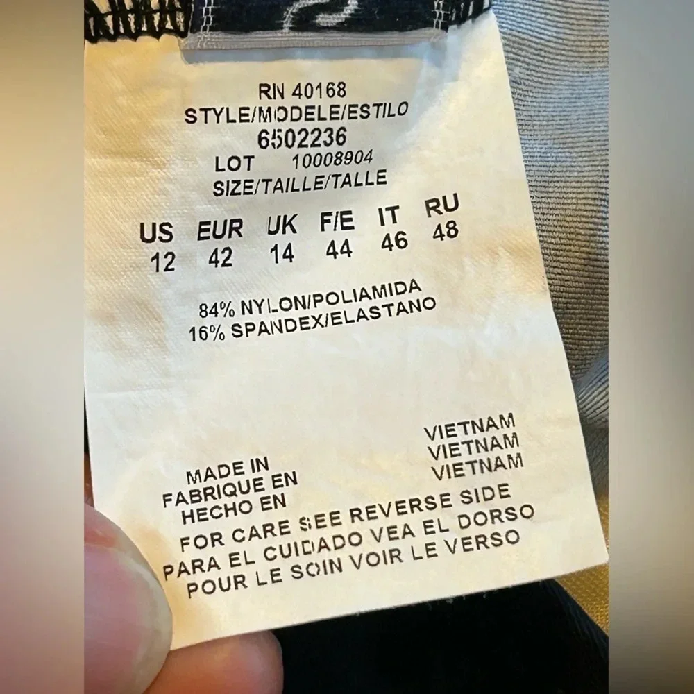 Miraclesuit Shoreline Tankini Top Size 12 Top Only - Picture 8 of 8